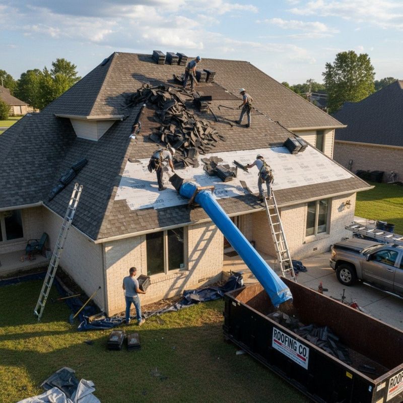 Asphalt Roof Replacement in Providence, RI