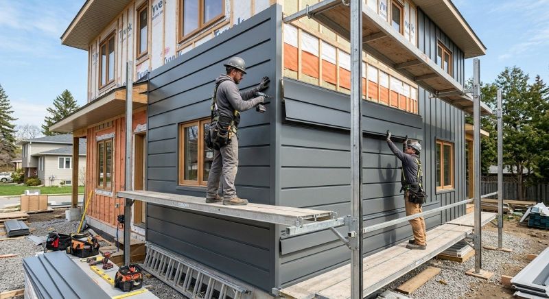 Sheet Metal Siding Replacement in Boston, MA