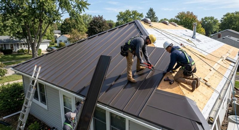 Steel Roof Installation in Alexandria, VA