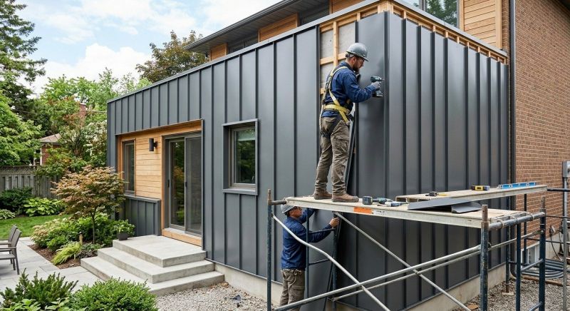 Tin Siding Installation in Boston, MA